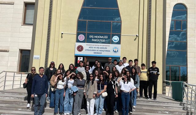 Afyonkarahisar, Mersin ve İzmir’den Lise Öğrencilerine NEVÜ Tanıtıldı