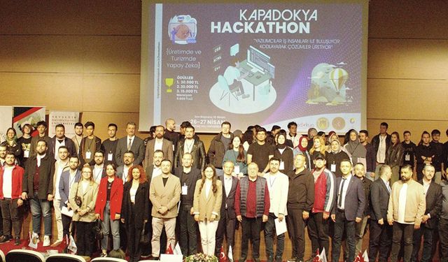 Nevşehir’in İlk Kod Maratonu Kapadokya Hackathon düzenlendi.
