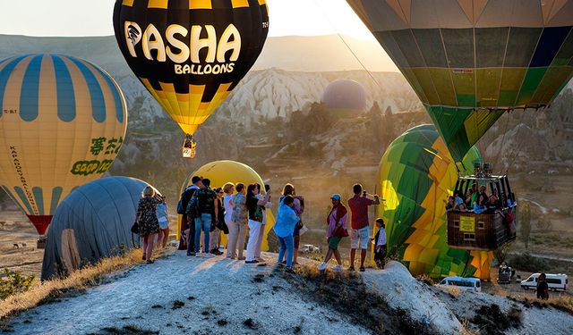 Ramazan Bayramı Tatilinde Kapadokya’yı 244 bin 163 kişi Turist Ziyaret Etti