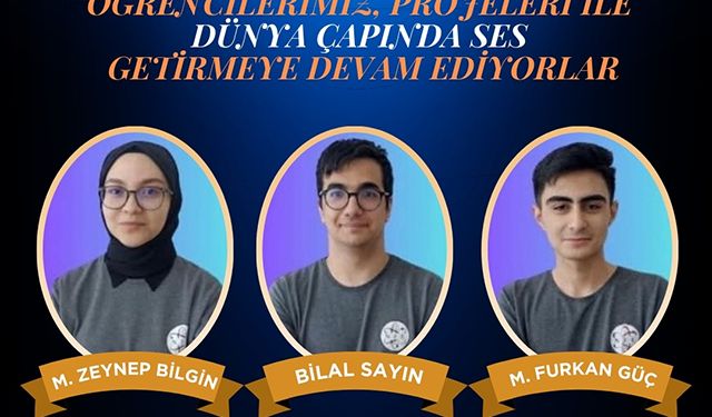Nevşehirli gençler uzay arenasında