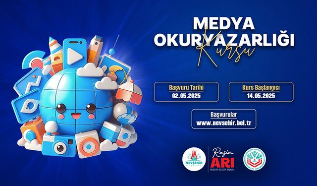 Nevşehir’de Medya Okuryazarlığı Kursu Açılıyor