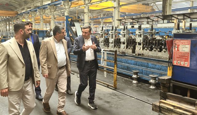 NEVÜ’den NEVSAC Boru’ya Ziyaret: Üniversite-Sanayi İş Birliği Güçleniyor