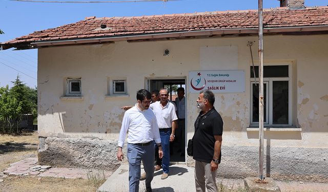 Aksalur atıl durumda bulunan mahallenin yapıları yerinde incelendi.