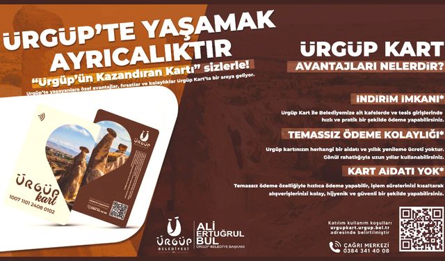 Ürgüp Belediyesi’nden Akıllı Kent için ilk Adım: