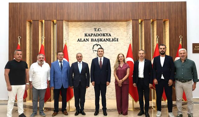KAPTİD Yönetim Kurulu, Kapadokya Alan Başkanı’nı Ziyaret Etti