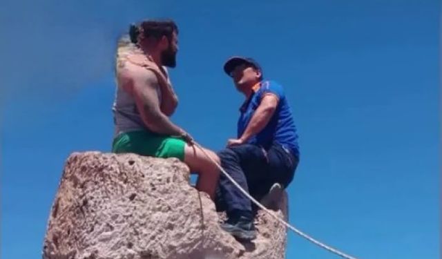 Su Kuyusuna Düşen Vatandaş İtfaiye Ekiplerince Kurtarıldı