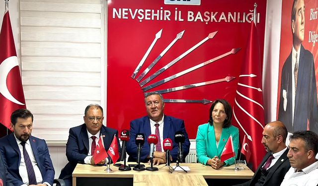 CHP’den Nevşehir’de Erken Seçim Çağrısı