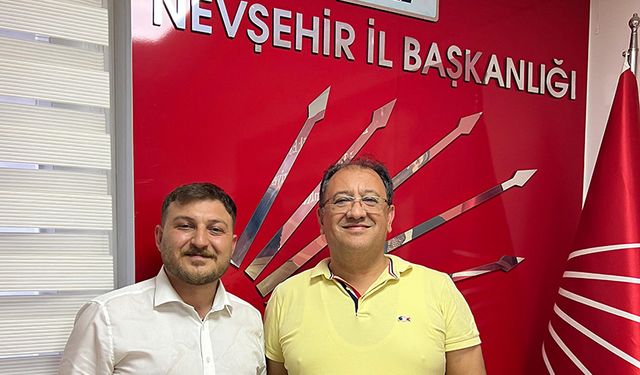Avukat Salih Fırat Cumhuriyet Halk Partisi Avanos İlçe Başkanlığına Aday