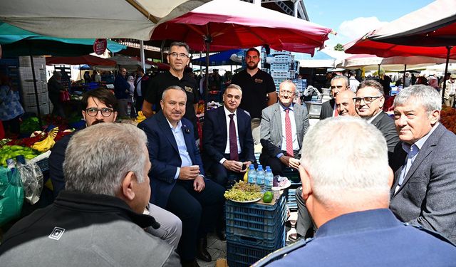 Maliye Bakan Yardımcısı Ürgüp Pazar Esnaflarını Ziyaret Etti