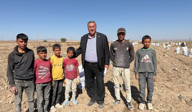 CHP’li Gürer: “Tarım işçilerinin çocuklarının yaşam koşulları iyileştirilmeli”