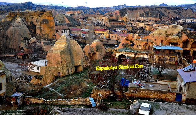 Ürgüp’te Afete Maruz Alanların Rehabilitasyonu Karağandere Mahallesi’nden Başlıyor