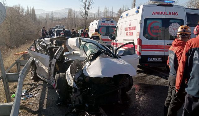 Ürgüp–Mustafapaşa Yolunda Hatalı Sollama Kazaya Neden Oldu: 2’si Ağır 9 Yaralı