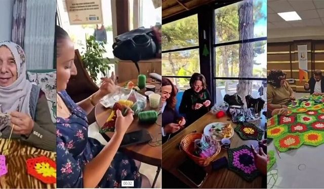 Ürgüp’te Gönüllü Kadınlardan Yeni Yıla Renkli Dokunuş