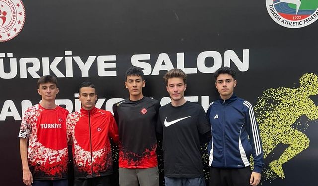 Sporcularımız Salon Atletizm Sezonunu Başarılı Derecelerle Açtı
