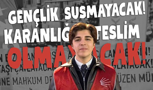 BASIN BÜLTENİ;” CHP Nevşehir İl gençlik kollarından Tutuklamaya Tepki