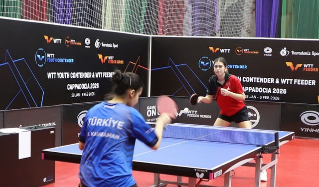 NEVÜ, WTT Cappadocia 2026 Uluslararası Masa Tenisi Turnuvalarına ev sahipliği yapıyor