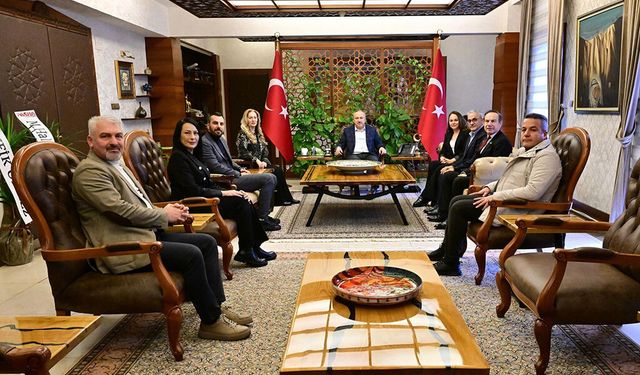KAPTİD Başkanı Tevfik Ölmez ve Yönetim Kurulu Üyeleri, Vali Ali Fidan’ı Ziyaret Etti