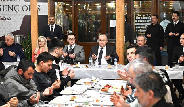 Ali Fidan, Denetimli Serbestlik Yükümlüleri ve Aileleriyle İftarda Buluştu