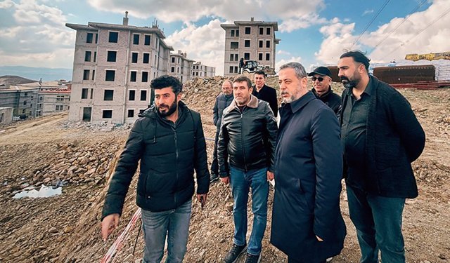 Ürgüp’te TOKİ Konutları Hızla Yükseliyor