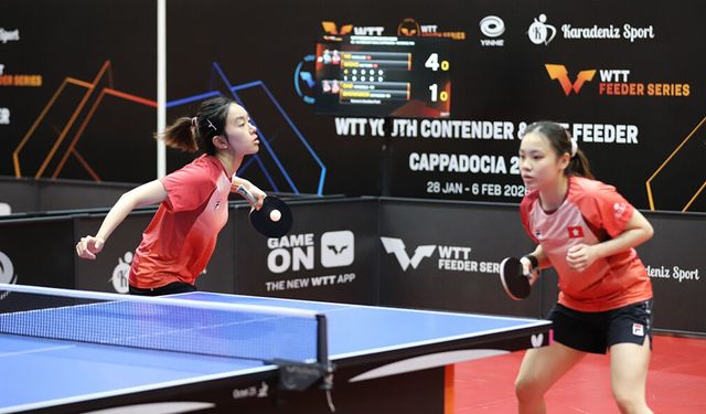 NEVÜ’de Düzenlenen WTT Feeder Cappadocia 2026’da Dereceye Giren Sporcular Ödüllerini Aldı