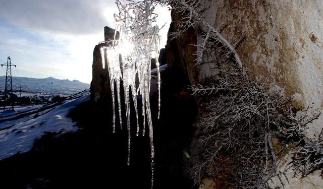 Nevşehir’de Termometreler Eksi 15’i Gösterecek.