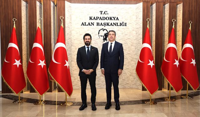 Kültür ve Turizm Bakan Yardımcısı Batuhan Mumcu’dan Kapadokya Alan Başkanlığı’na Ziyaret