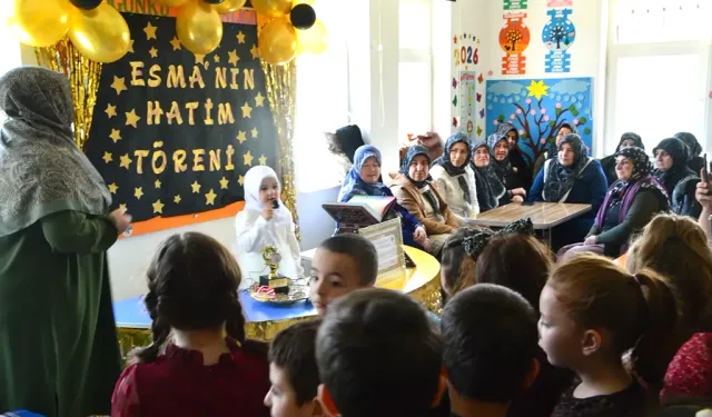 Ürgüp’te Duygulandıran Anlar: 4 Yaşındaki Öğrenci Hatim Tamamladı
