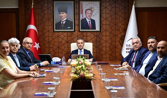 KAP-HİB’den Vali Hüseyin Kök’e Hayırlı Olsun Ziyareti.