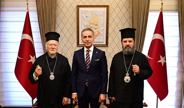 Nevşehir’de Önemli Buluşma: Vali Kök ve Patrik Bartholomeos Bir Araya Geldi.
