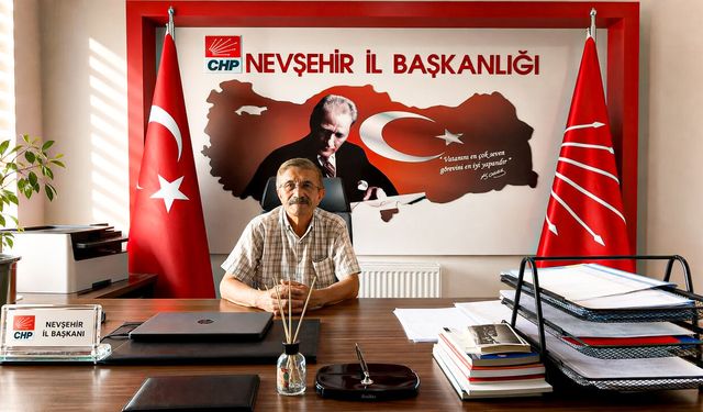 CHP Nevşehir İl Başkanı Tayfun Ceyhan Göreve Başladı.