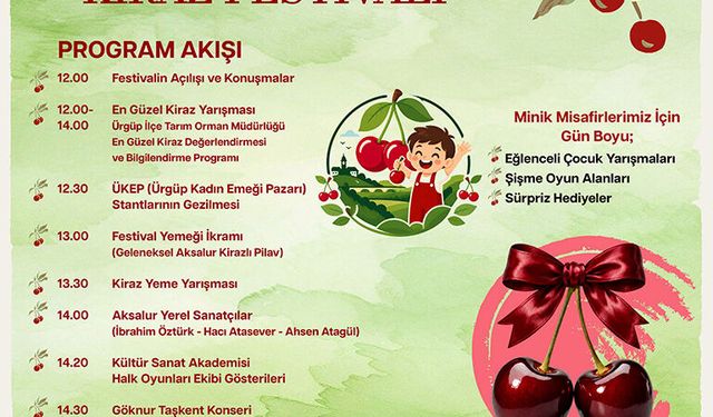 Aksalur Kiraz Festivali'nde Servis Saatlerine Vatandaş Tepkisi.