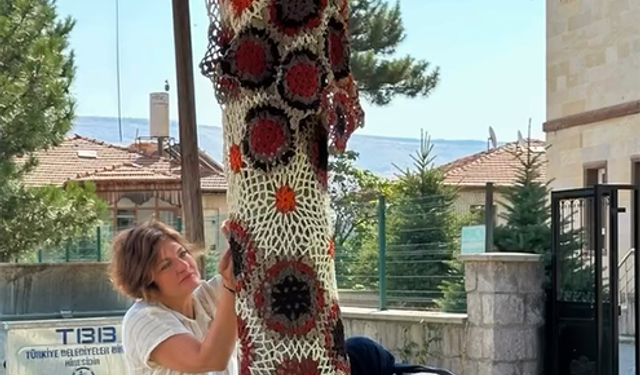 Ürgüp'te Rengârenk Bir Sokak Sizleri Bekliyor.