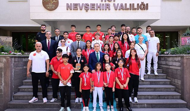 NEVŞEHİRLİ SPORCULARIMIZDAN BÜYÜK BAŞARI.