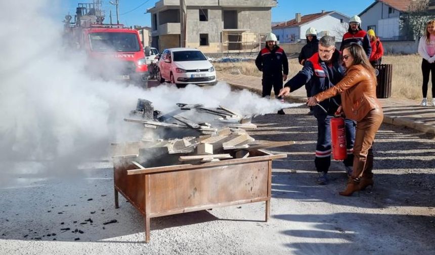 NEVÜ Avanos Güzel Sanatlar MYO’da Uygulamalı Tatbikat