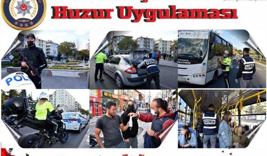 Nevşehir Huzur Uygulaması Gerçekleştirildi.