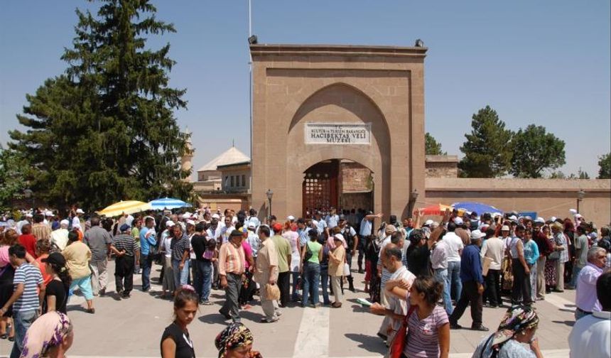 En çok Hacıbektaş ziyaret edildi