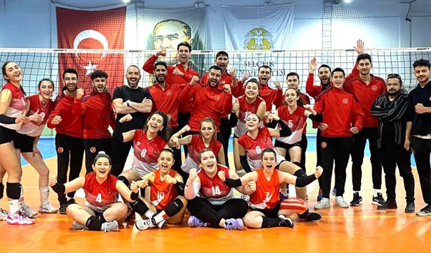 NEVÜ Kadın ve Erkek Voleybol Takımlarından ÜNİLİG’de 2.lik