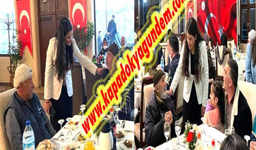 Acıgöl Kaymakamı Şehit ve Gazilerimizi İftar Yemeğinde Buluşmanın Sevinci Yaşandı.