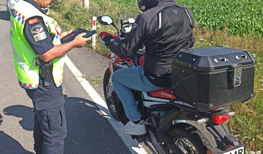 Gülşehir- Kapadokya Havalimanı yolunda denetim yapıldı.