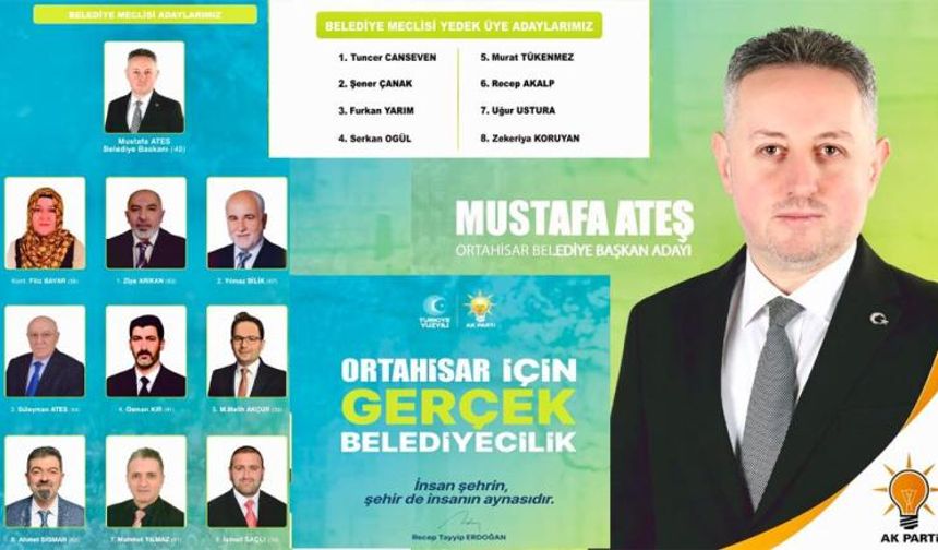 Ak Parti Ortahisar belediye meclis adayları belli oldu