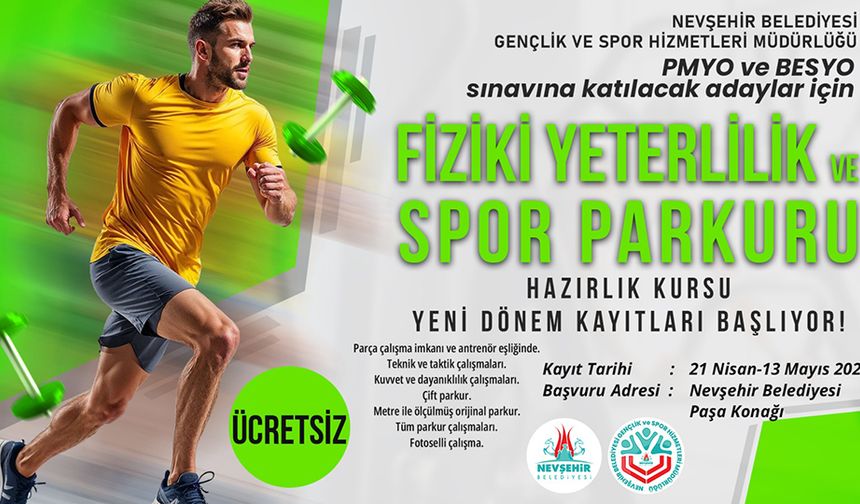 Fiziki Yeterlilik ve Spor Parkuru Hazırlık Kursu