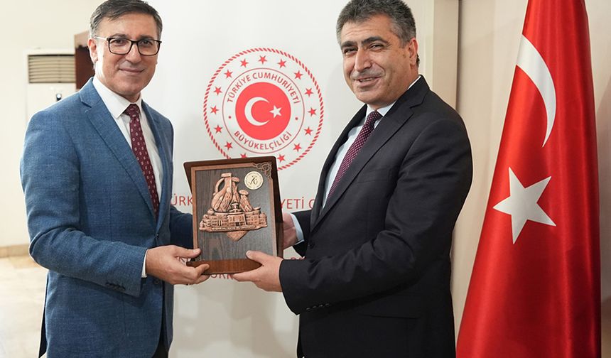 Rektör Aktekin’den Türkiye’nin Cakarta Büyükelçisi Küçükcan’a Ziyaret