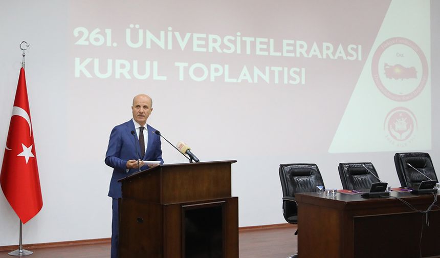 NEVÜ Rektör Yardımcısı Prof. Dr. Akın 261. ÜAK Toplantısına Katıldı