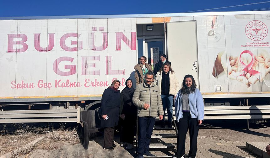 Sağlık Tırı Avanos'ta: Erken Tanı Hayat Kurtarıyor