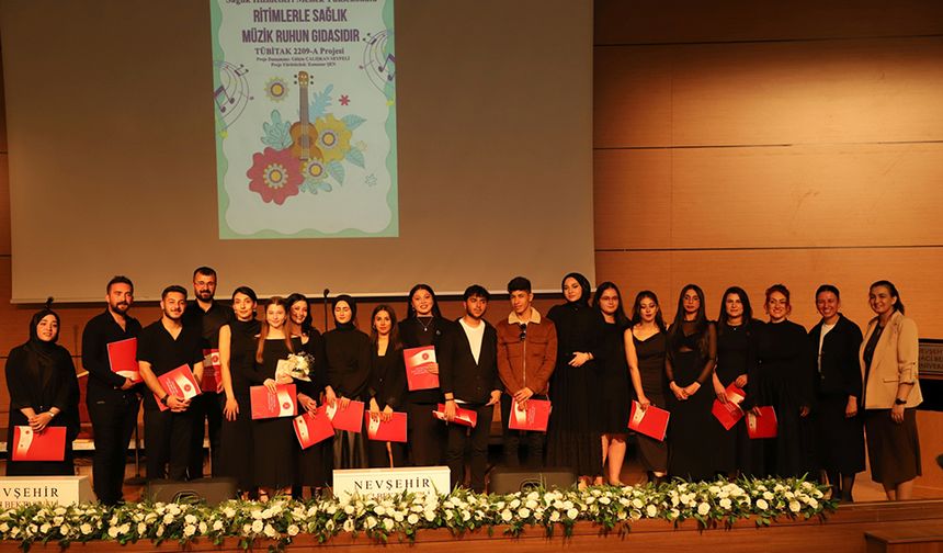 NEVÜ’de TÜBİTAK 2209-A Proje Çıktısı Olarak "Ritimlerle Sağlık: Müzik Ruhun Gıdasıdır" Etkinliği Düzenlendi