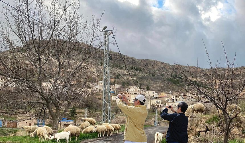 Yeşilöz köyü sokak temizleme ekibi”