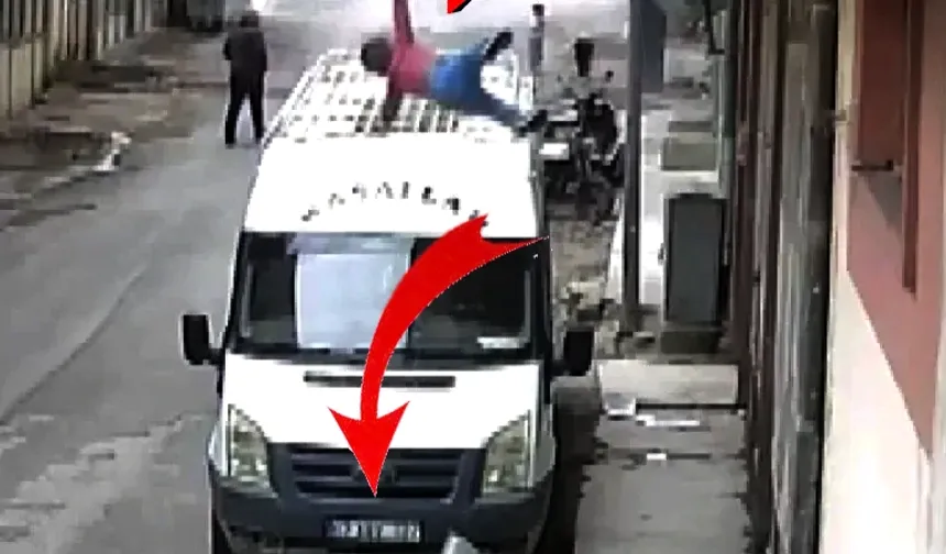 Balkonundan çöp konteynerine çocuk düştü