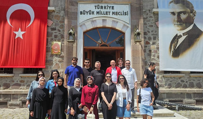 NEVÜ Öğrencileri Ankara'da Tarih ve Kültürle Buluştu