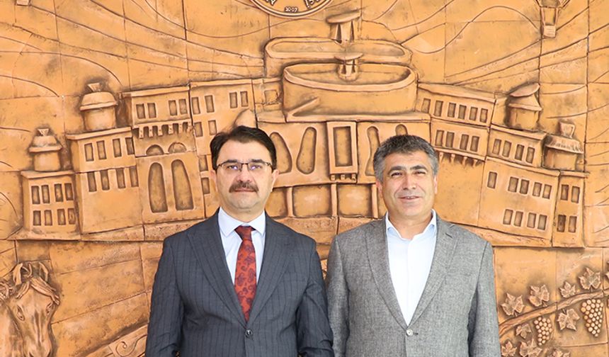 MEB Din Öğretimi Genel Müdürü Dr. Ahmet İşleyen Rektör Aktekin’i Ziyaret Etti