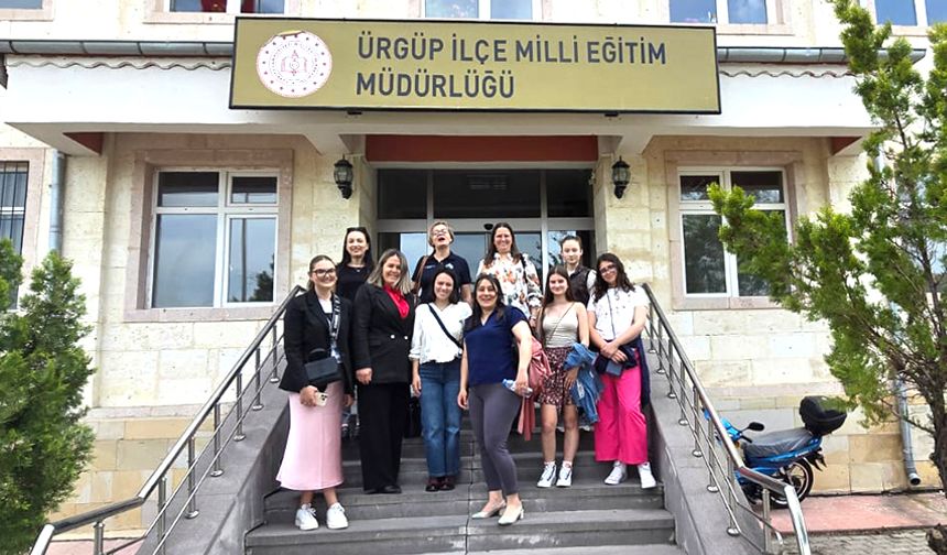 Ürgüp’te Romanyalı öğrenciler ağırlanıyor